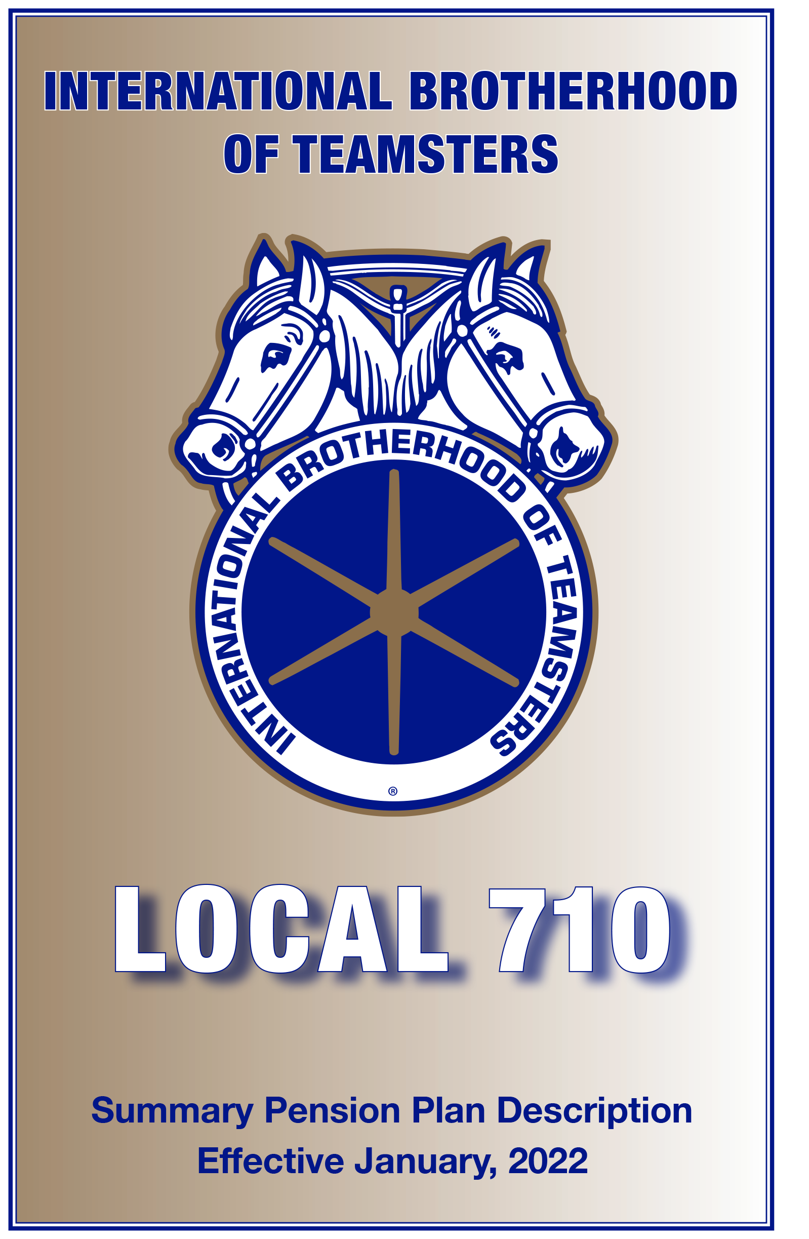 Summary Pension Plan Description  Effective January, 2022